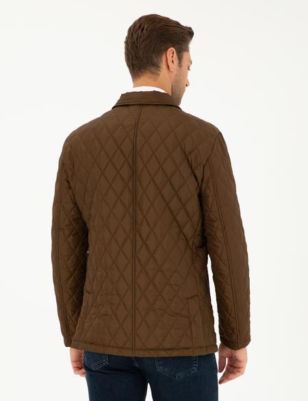 Kahverengi Kapitone Mont - 50295063015