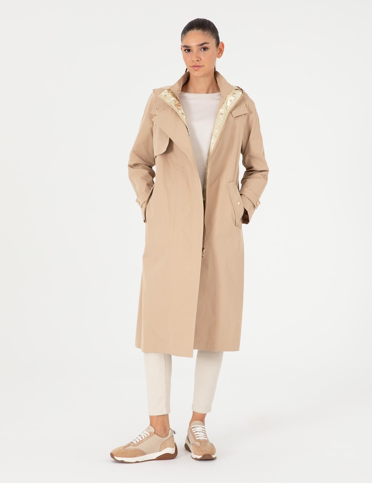 Bej Trençkot - 50282815020