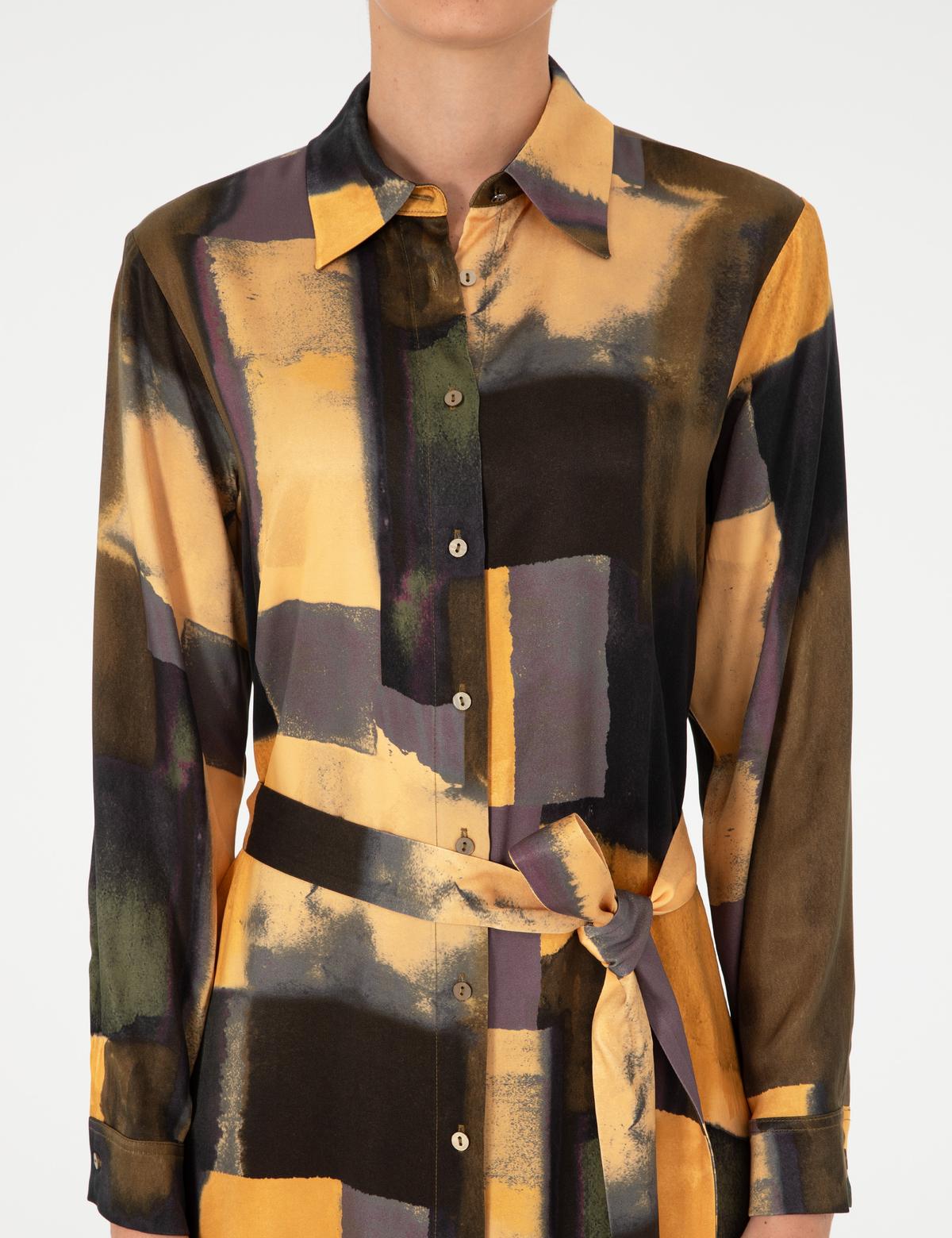 Safran Comfort Fit Dokuma Elbise - 50293307006