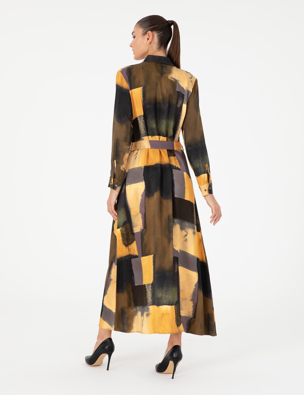 Safran Comfort Fit Dokuma Elbise - 50293307006