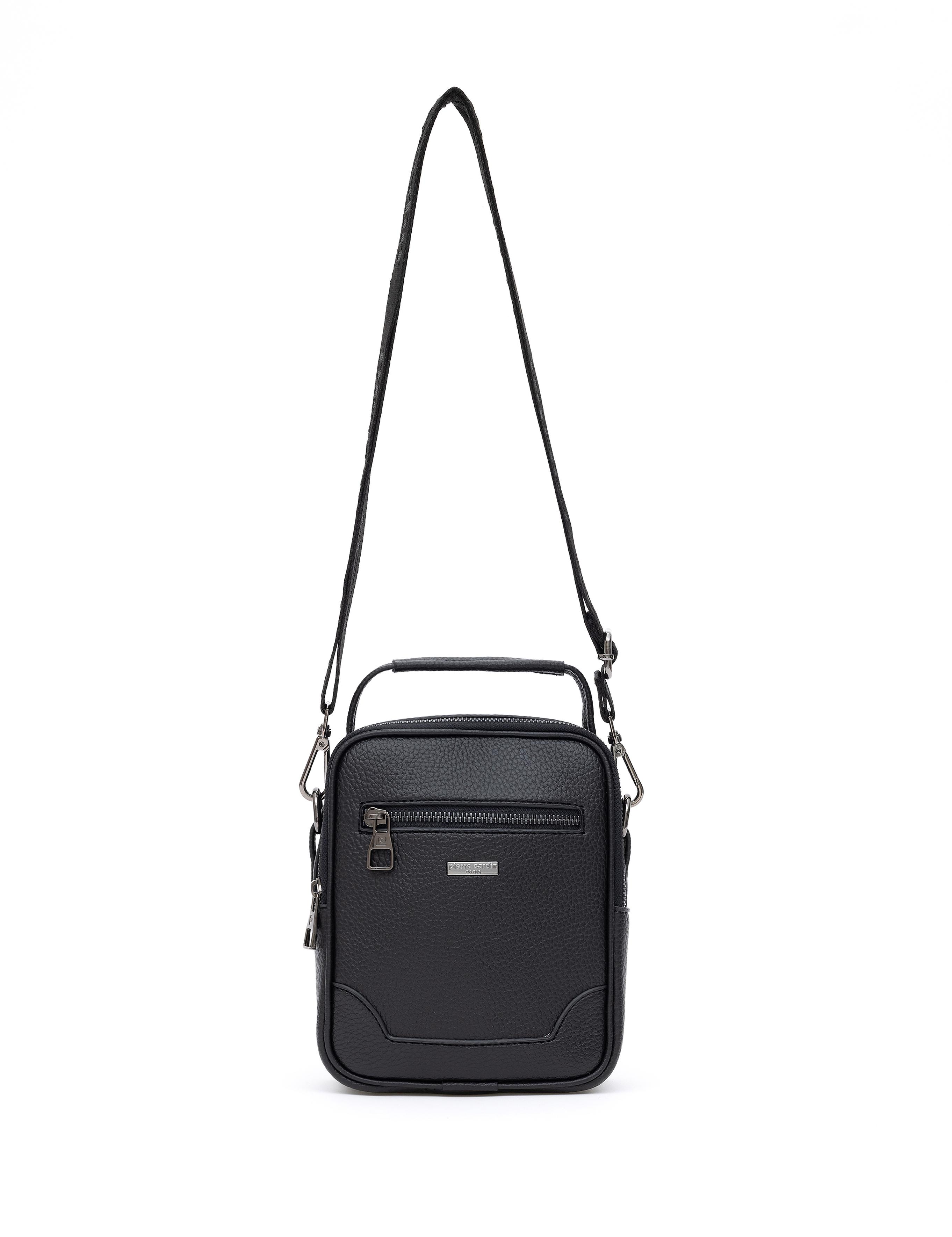 Erkek Siyah Askılı El Çantası