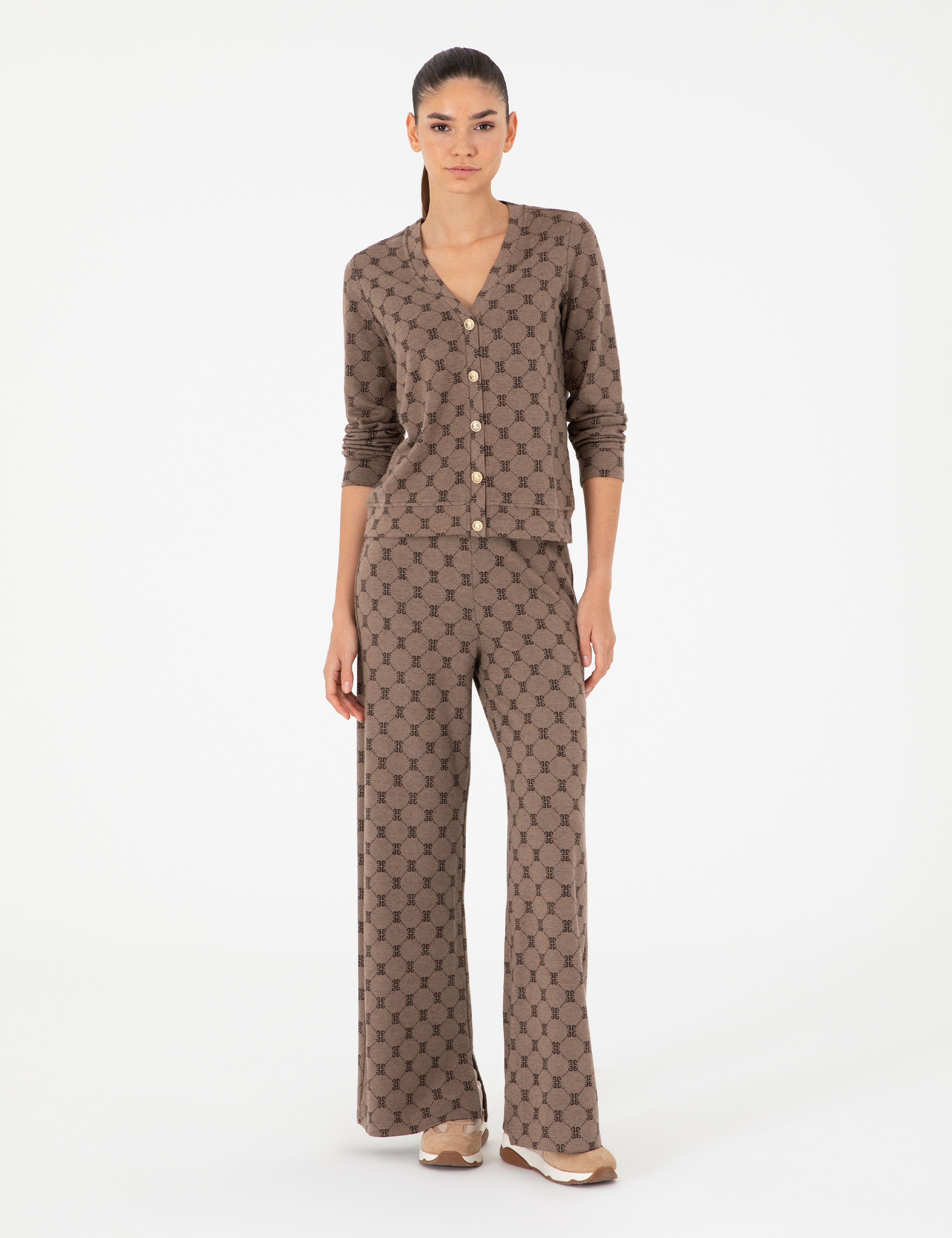 Vizon Regular Fit Örme Hırka - Image 4