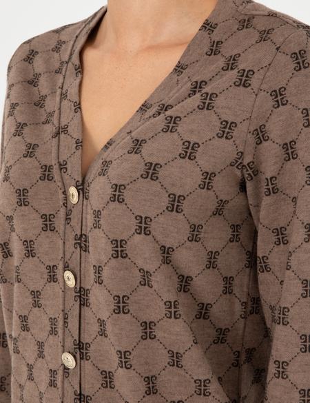 Vizon Regular Fit Örme Hırka - 50290988007