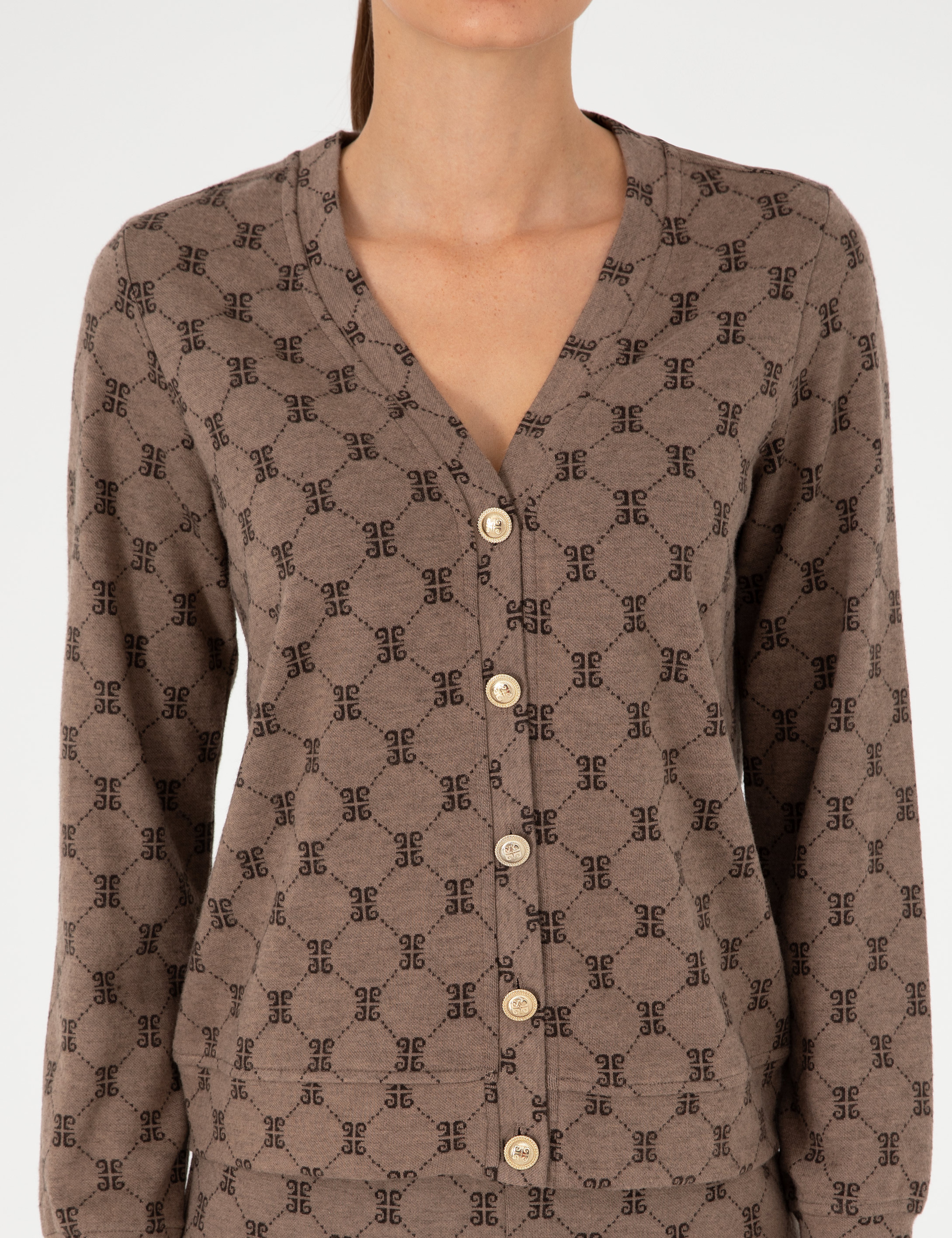 Vizon Regular Fit Örme Hırka - Image 6