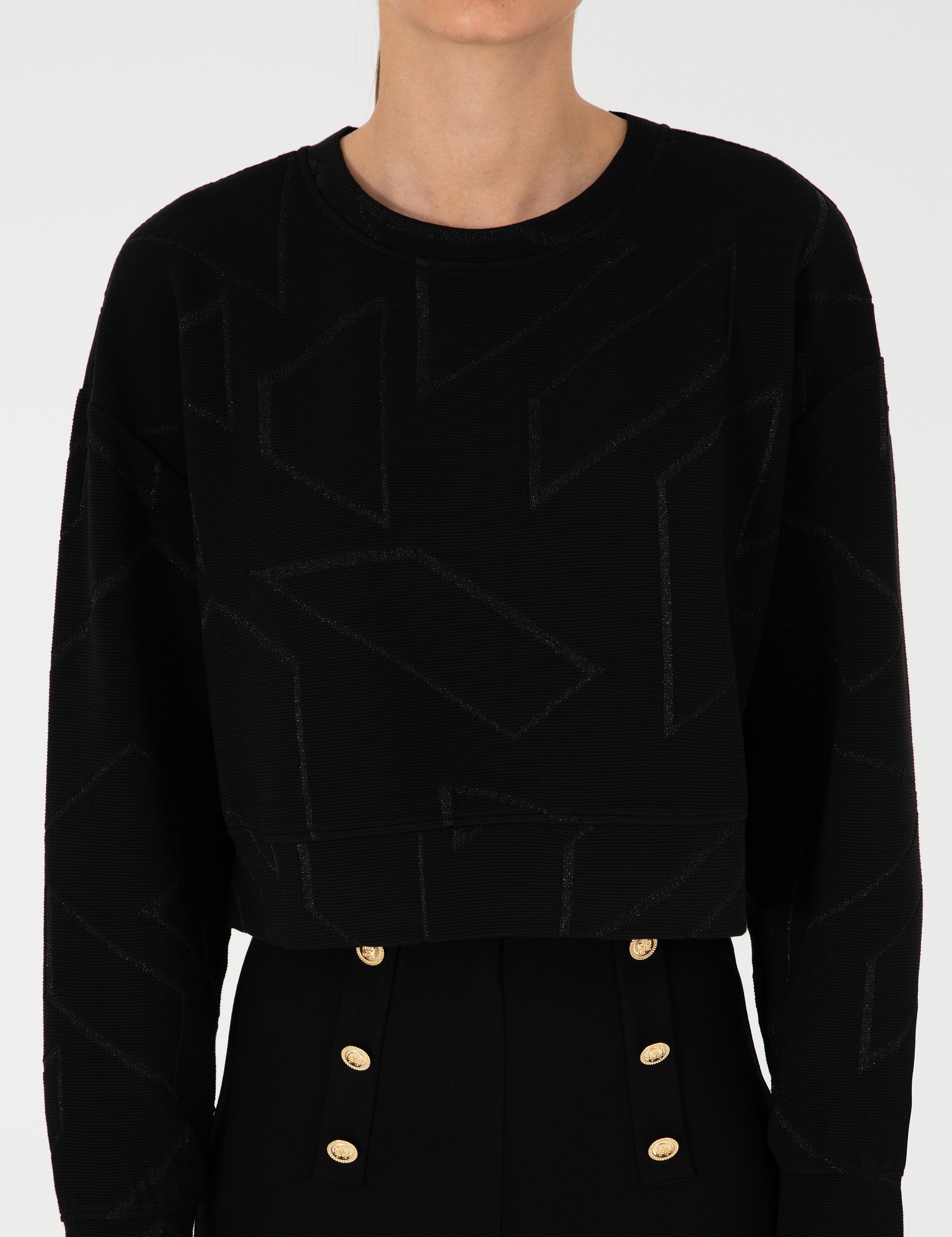 Siyah Oversize Sweatshirt