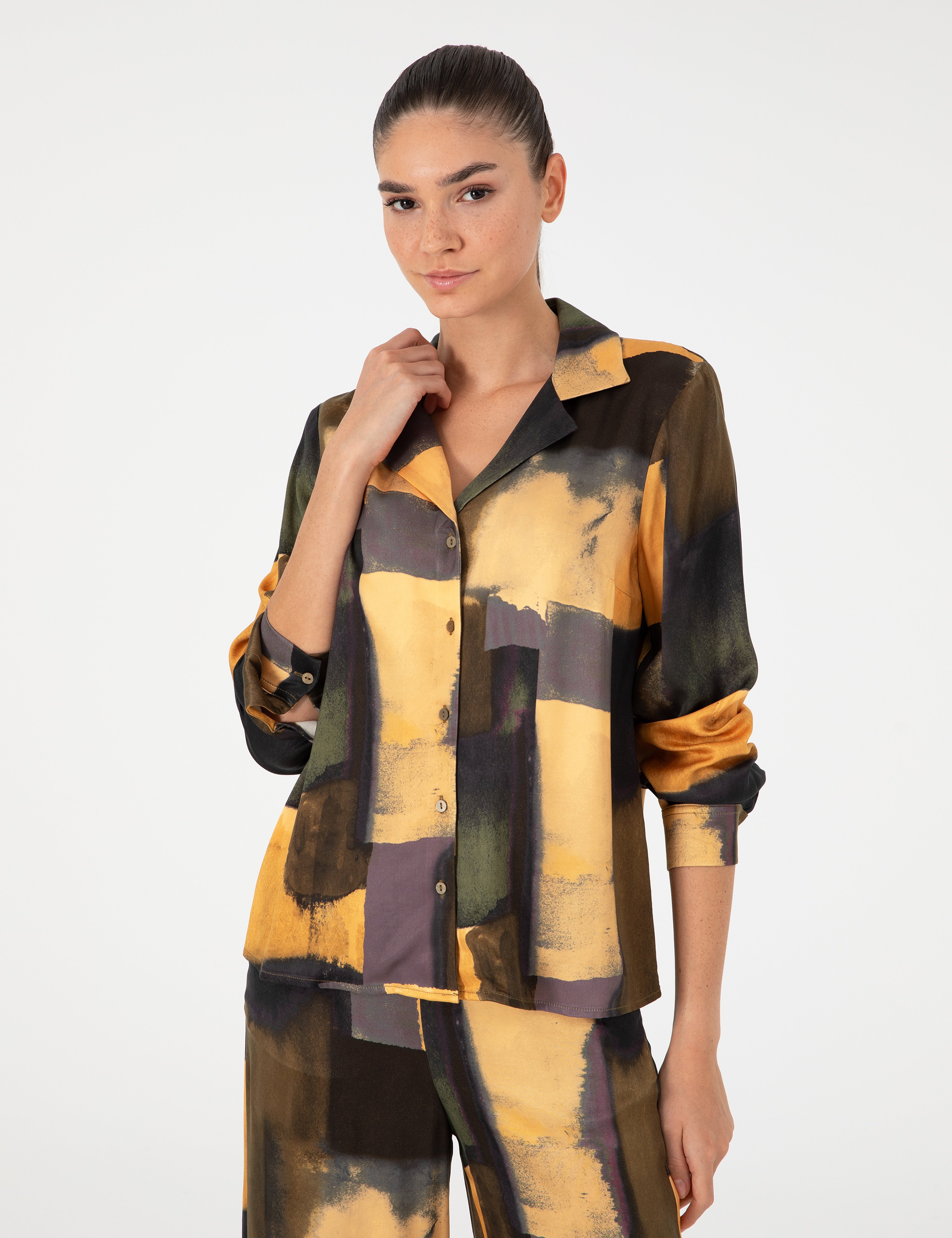 Safran Regular Fit Uzun Kollu Gömlek - Image 3