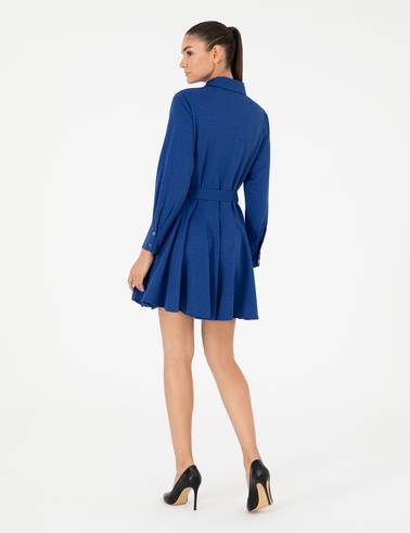 Saks Comfort Fit Dokuma Elbise