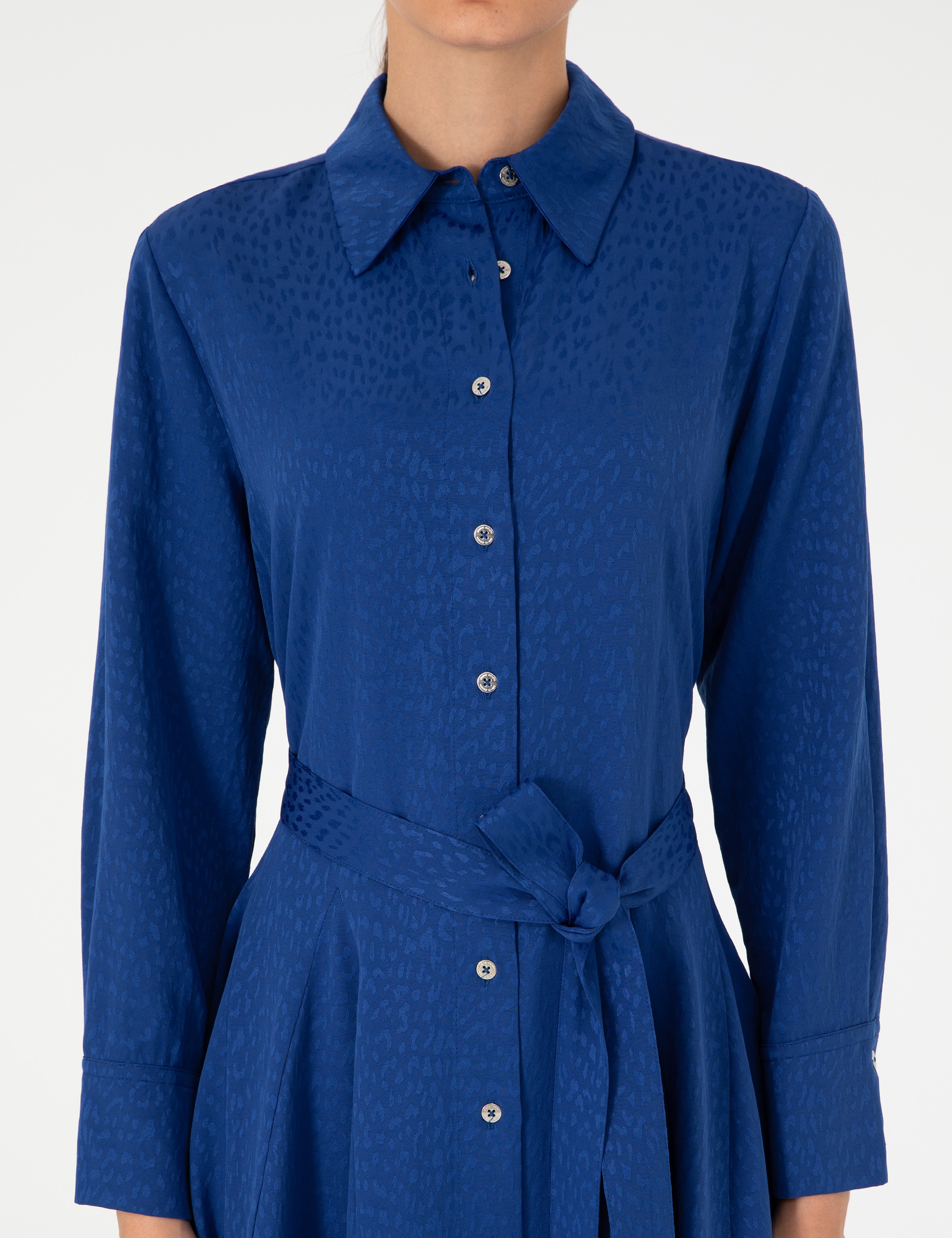 Saks Comfort Fit Dokuma Elbise