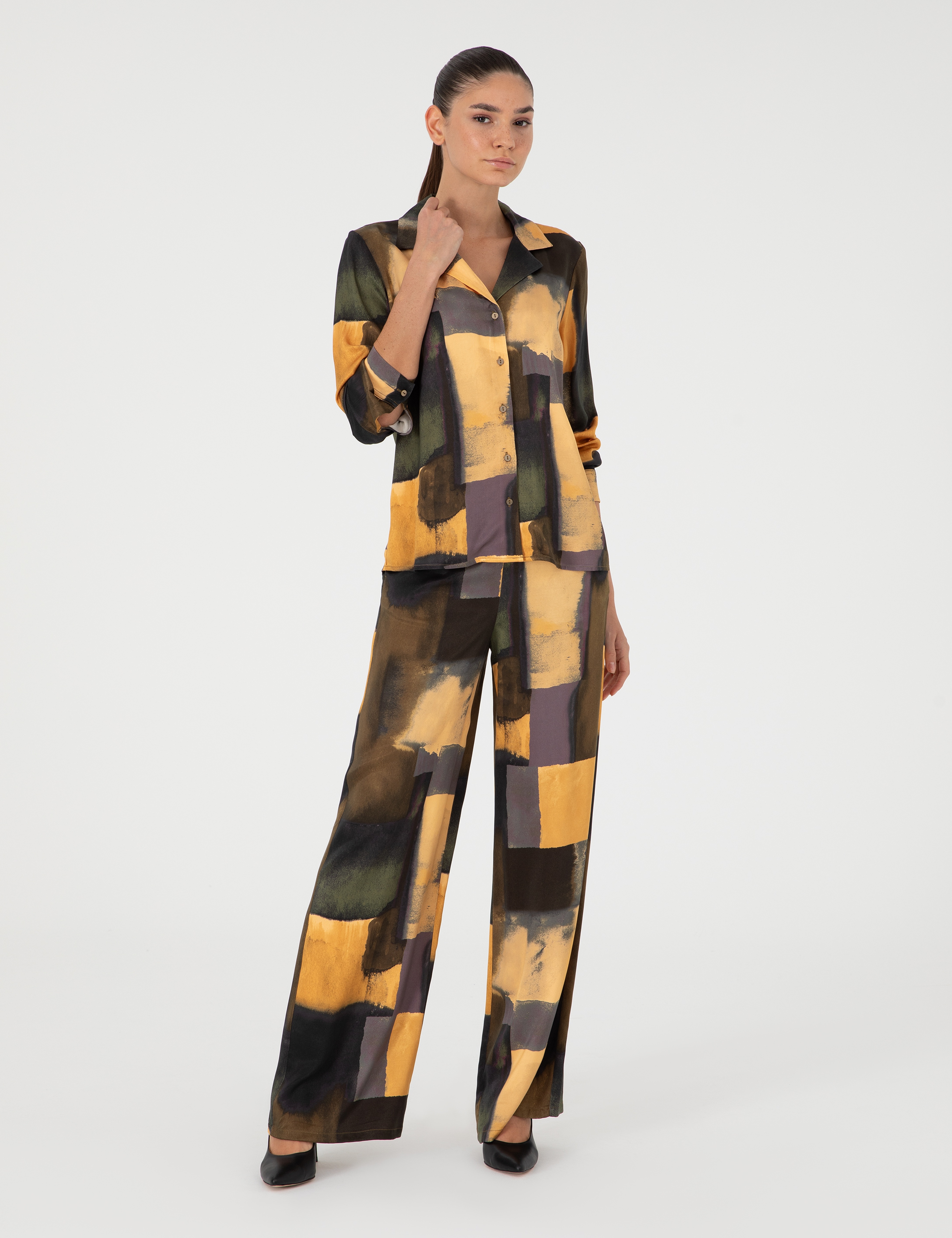 Safran Kanvas Pantolon - Image 3