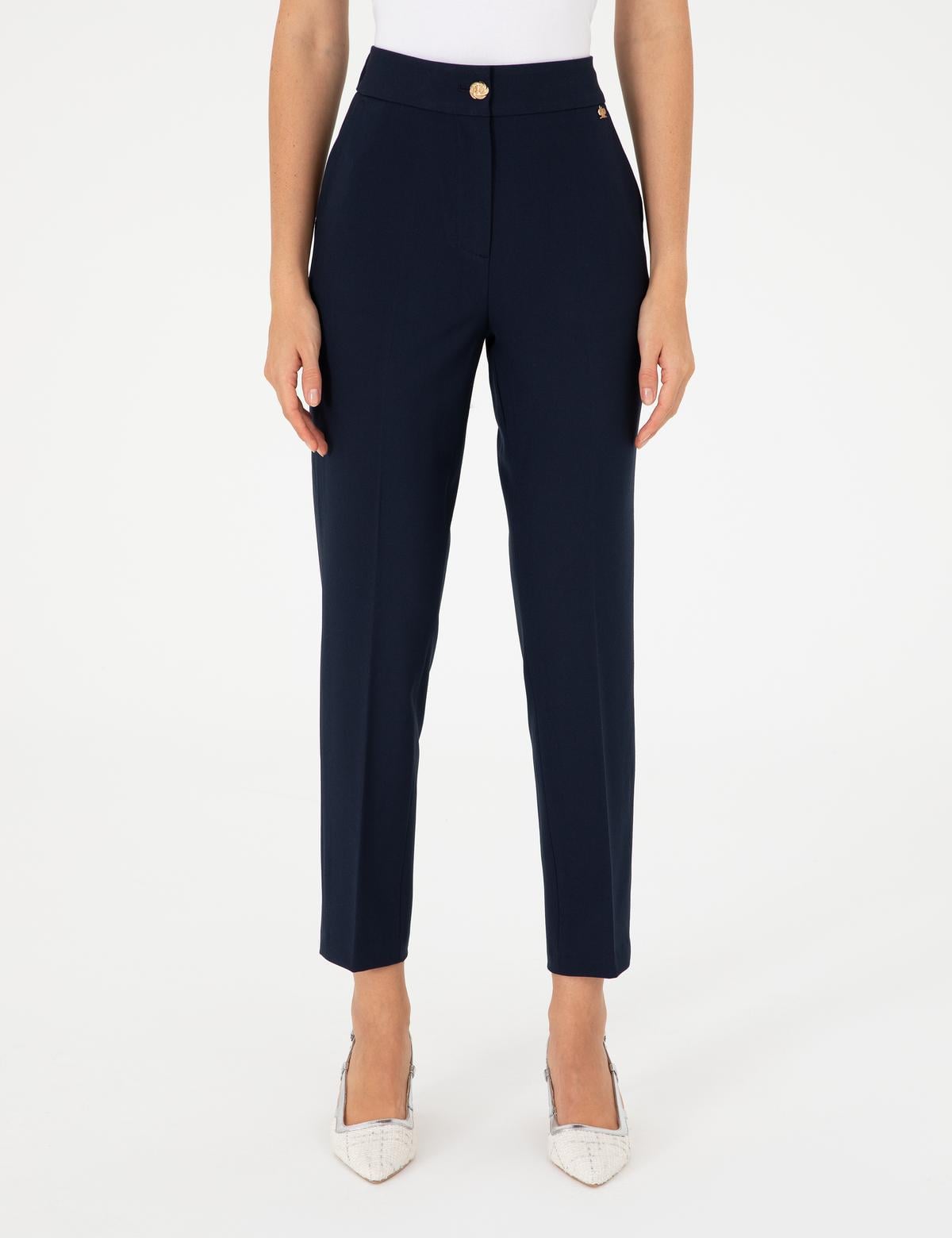 Lacivert Kumaş Pantolon - 50290383017