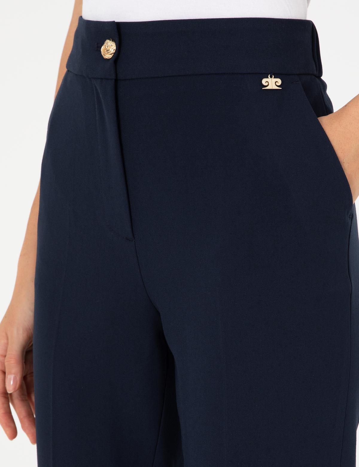 Lacivert Kumaş Pantolon - 50290383017