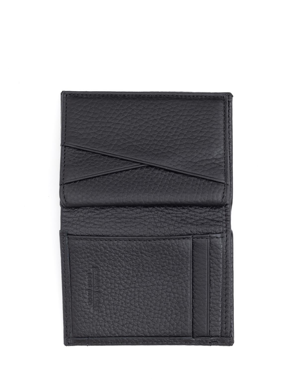 Erkek Siyah Deri Cüzdan - 50305181001