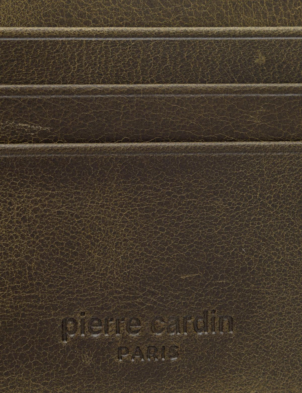 Erkek Haki Deri Cüzdan - 50305187001