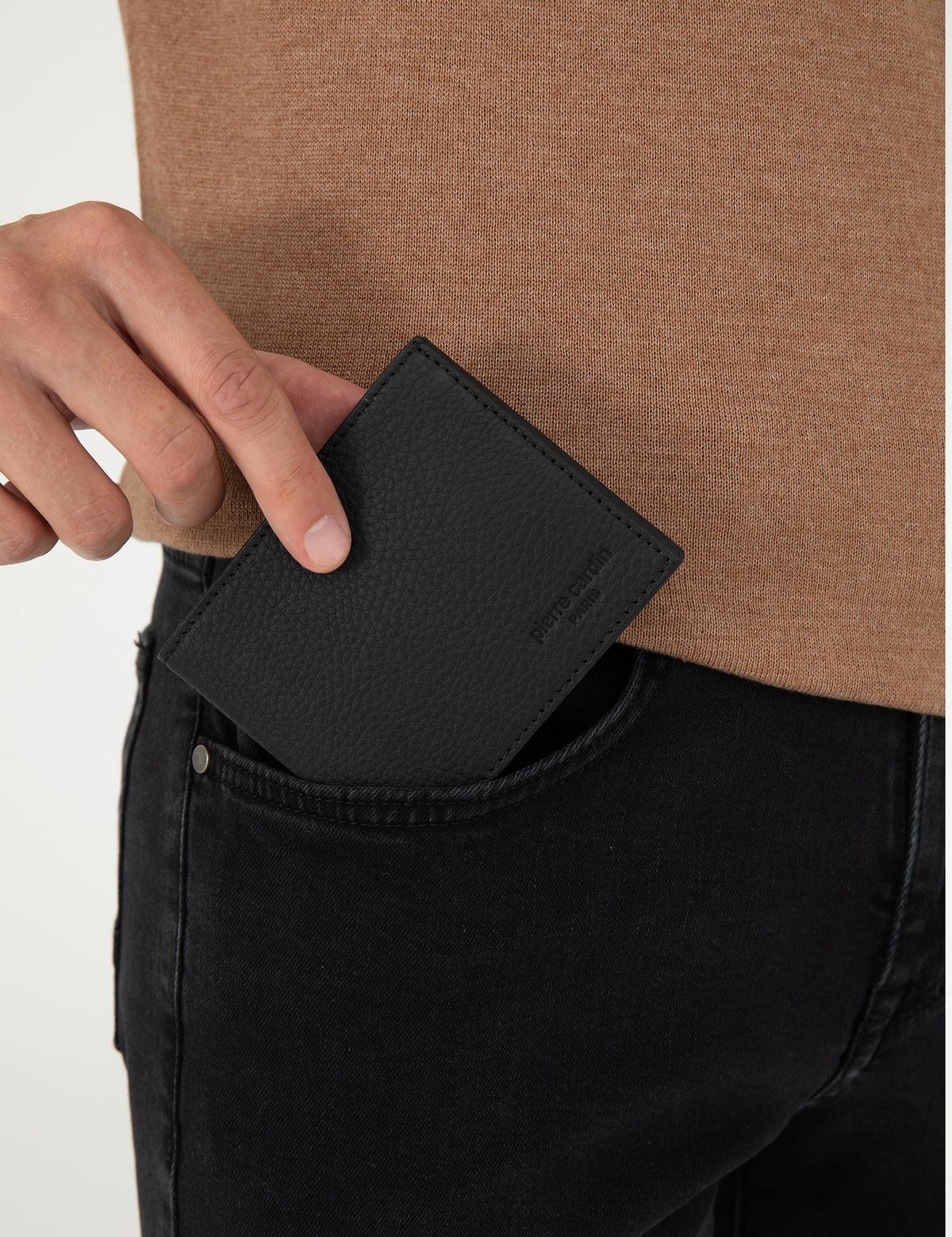 Erkek Siyah Deri Cüzdan