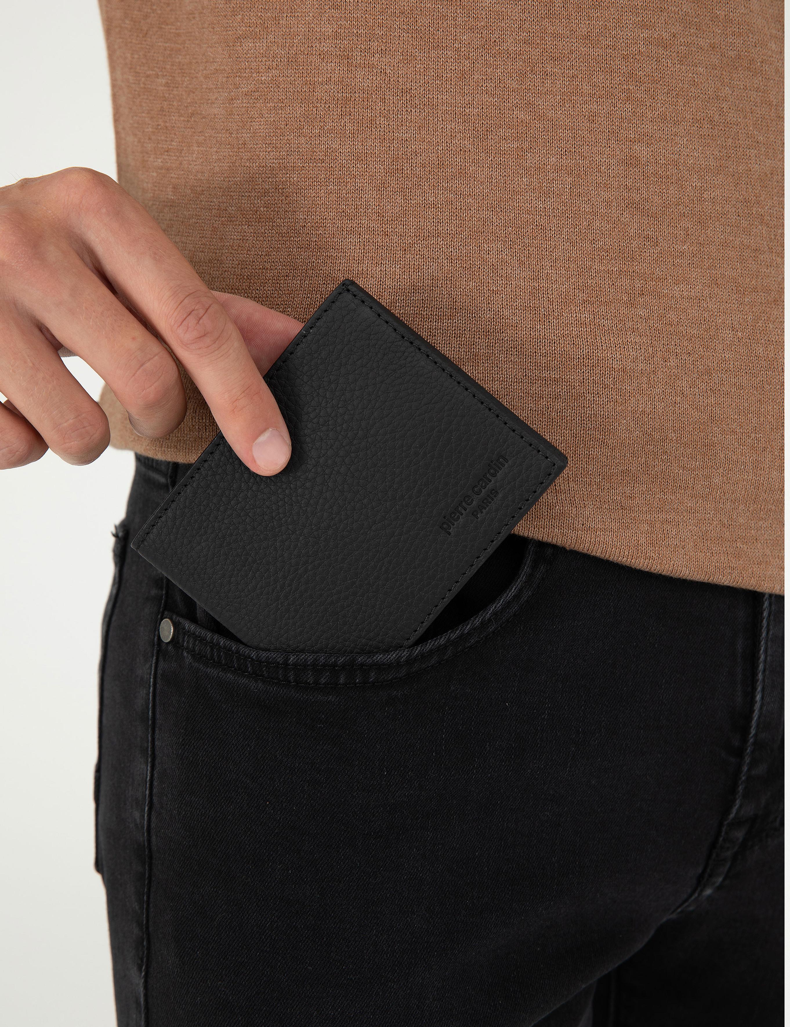 Erkek Siyah Deri Cüzdan