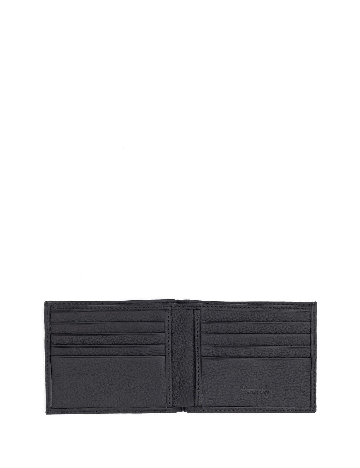 Erkek Siyah Deri Cüzdan - 50305118002