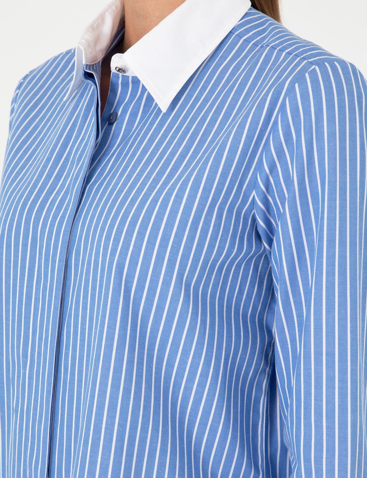 Mavi Comfort Fit Uzun Kollu Gömlek - 50292249004