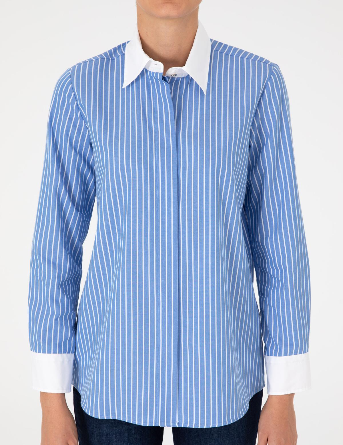 Mavi Comfort Fit Uzun Kollu Gömlek - 50292249004