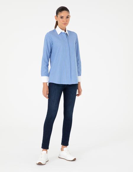 Mavi Comfort Fit Uzun Kollu Gömlek - 50292249004