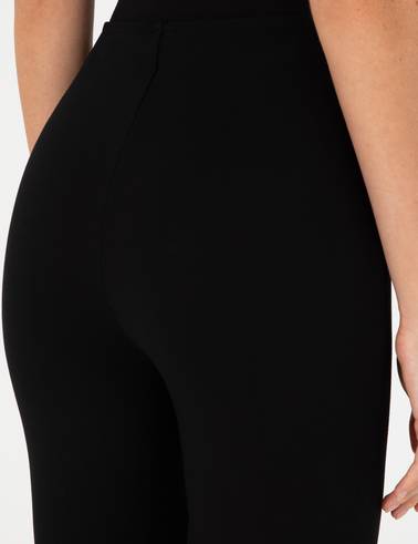 Siyah Slim Fit Tayt