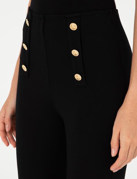 Siyah Slim Fit Tayt - 50290965005