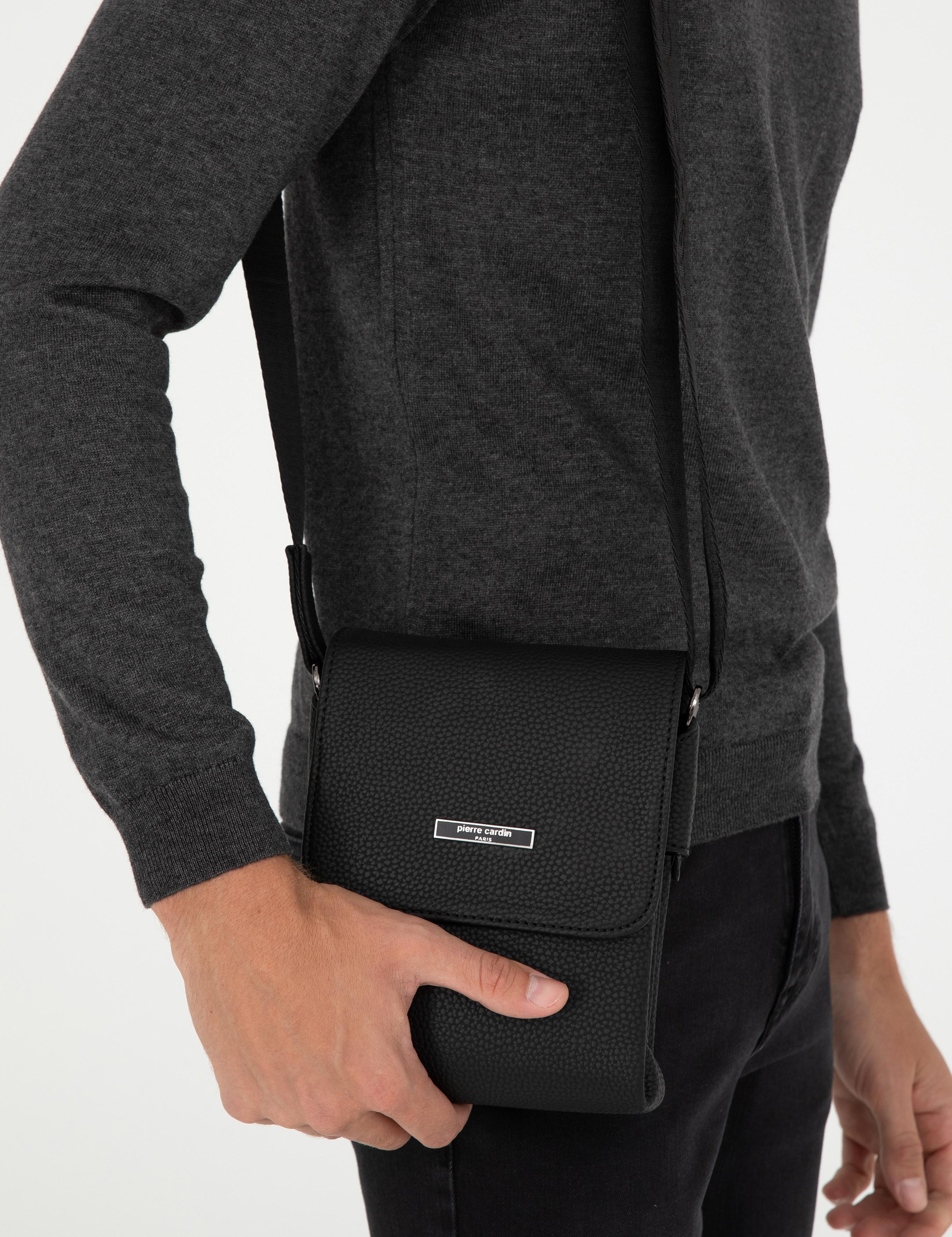 Erkek Siyah Omuz Çantası