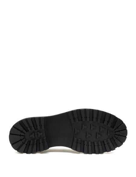 Siyah Deri Casual Ayakkabı - 50300060001