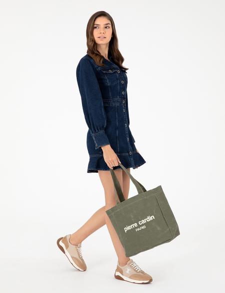 Haki Kanvas Çantası - 50297750002