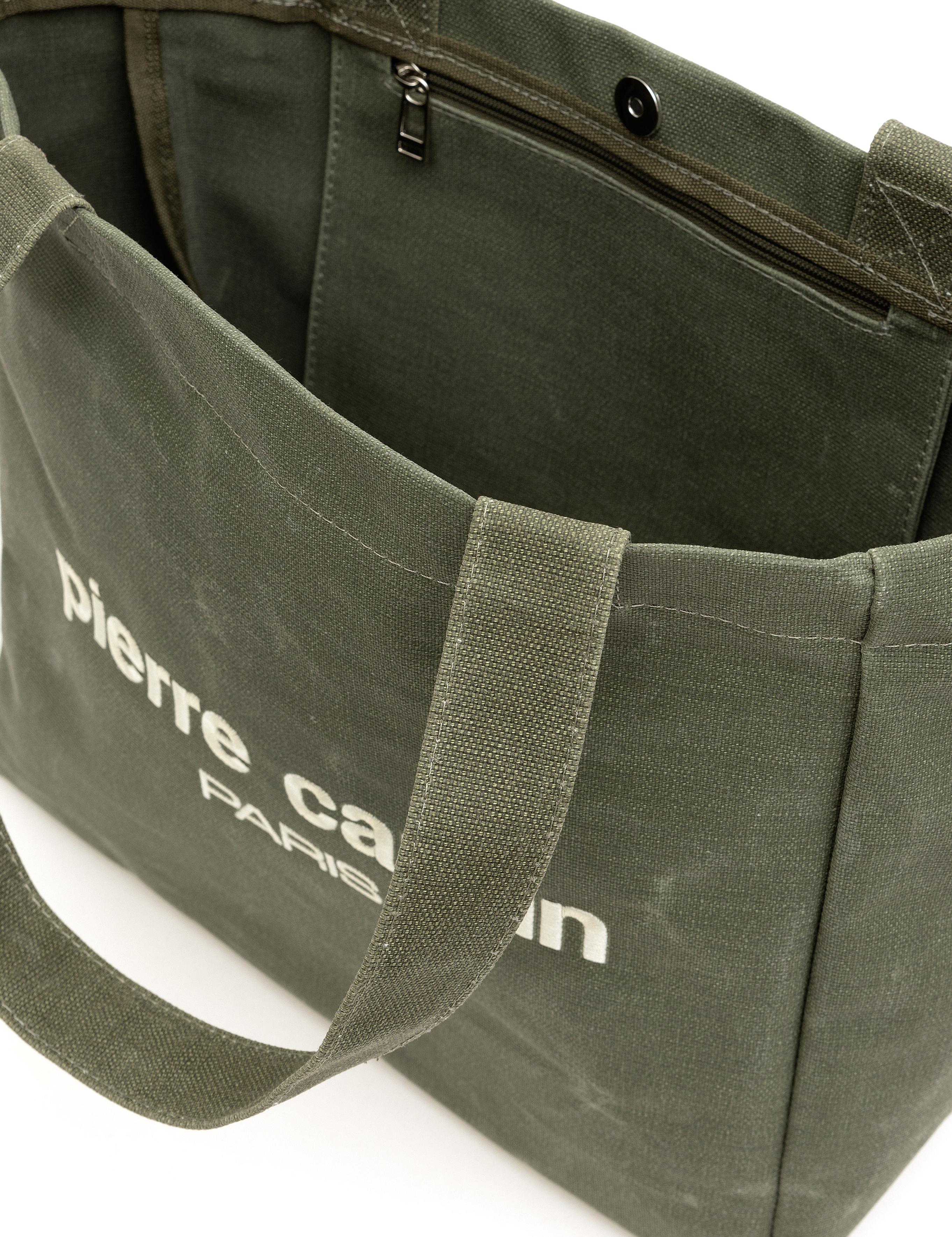 Haki Kanvas Çantası