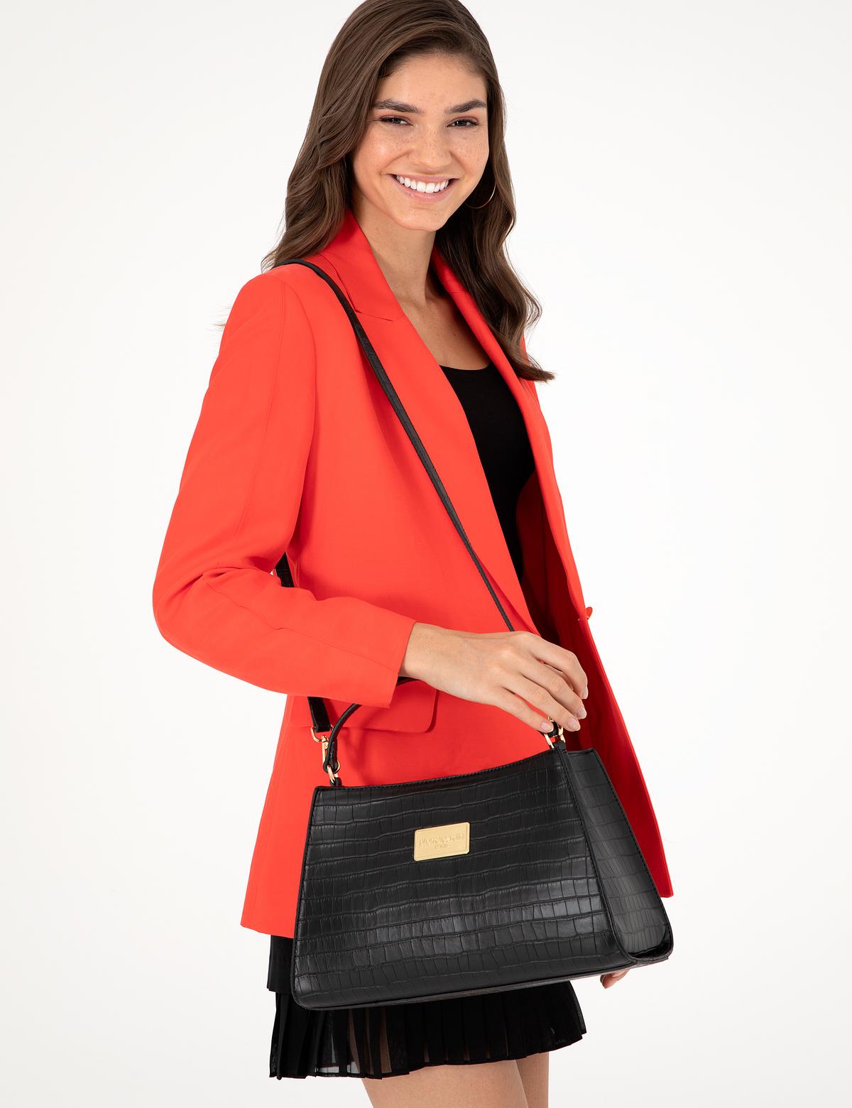 Siyah Omuz Çantası