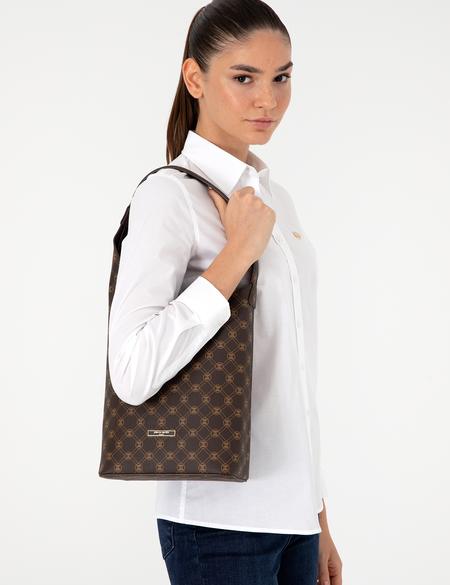 Kahverengi Omuz Çantası - 50296204001