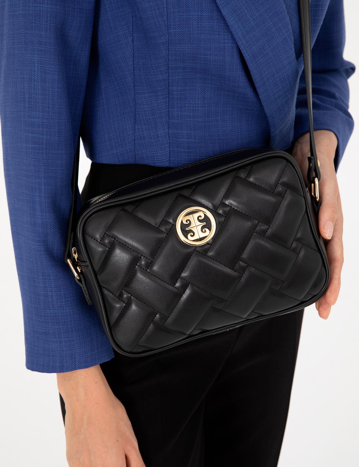 Siyah Çapraz Çanta - 50296320002