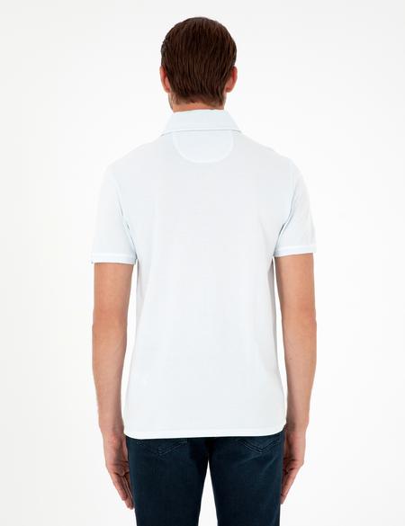 Açık Mavi Slim Fit Tişört - 50285411058