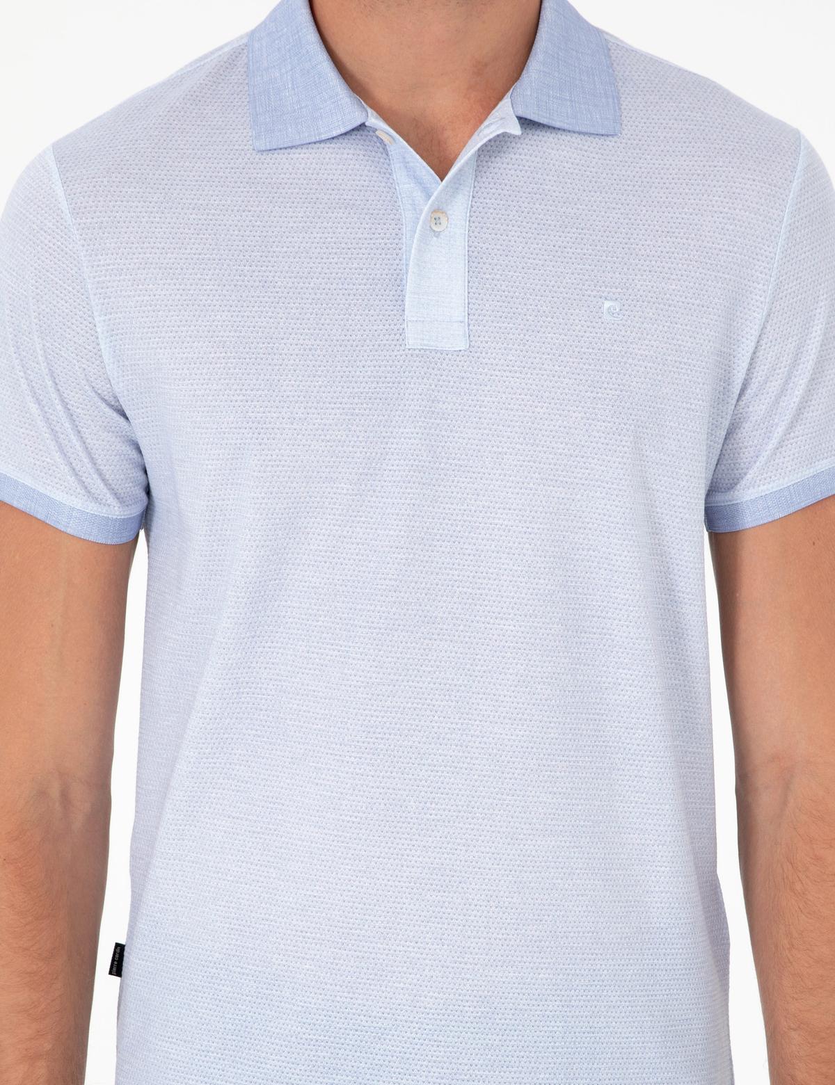 Açık Mavi Slim Fit Tişört - 50288926033