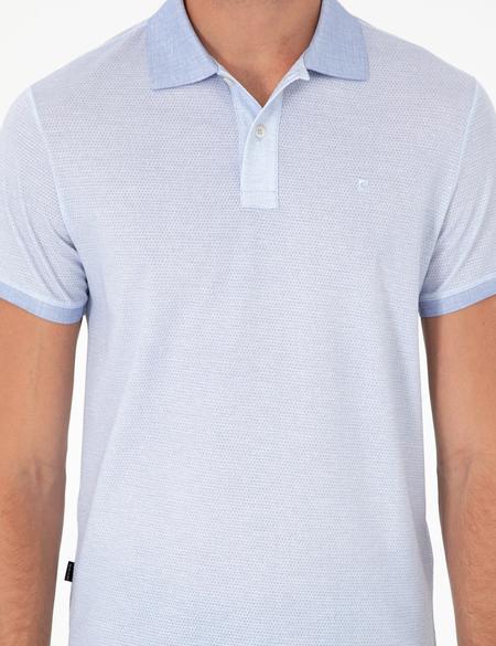 Açık Mavi Slim Fit Tişört - 50288926033