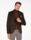 Kahverengi Ex. Slim Fit Ceket