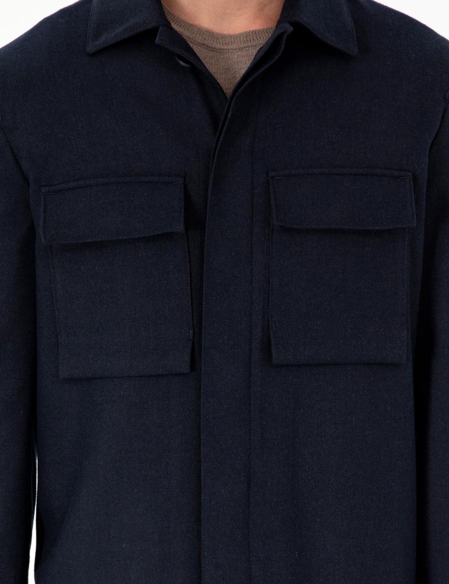 Lacivert Regular Fit Ceket