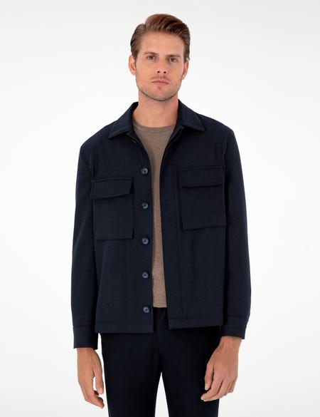 Lacivert Regular Fit Ceket - 50293435092