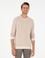 Bej Regular Fit %100 Pamuk Sweatshirt