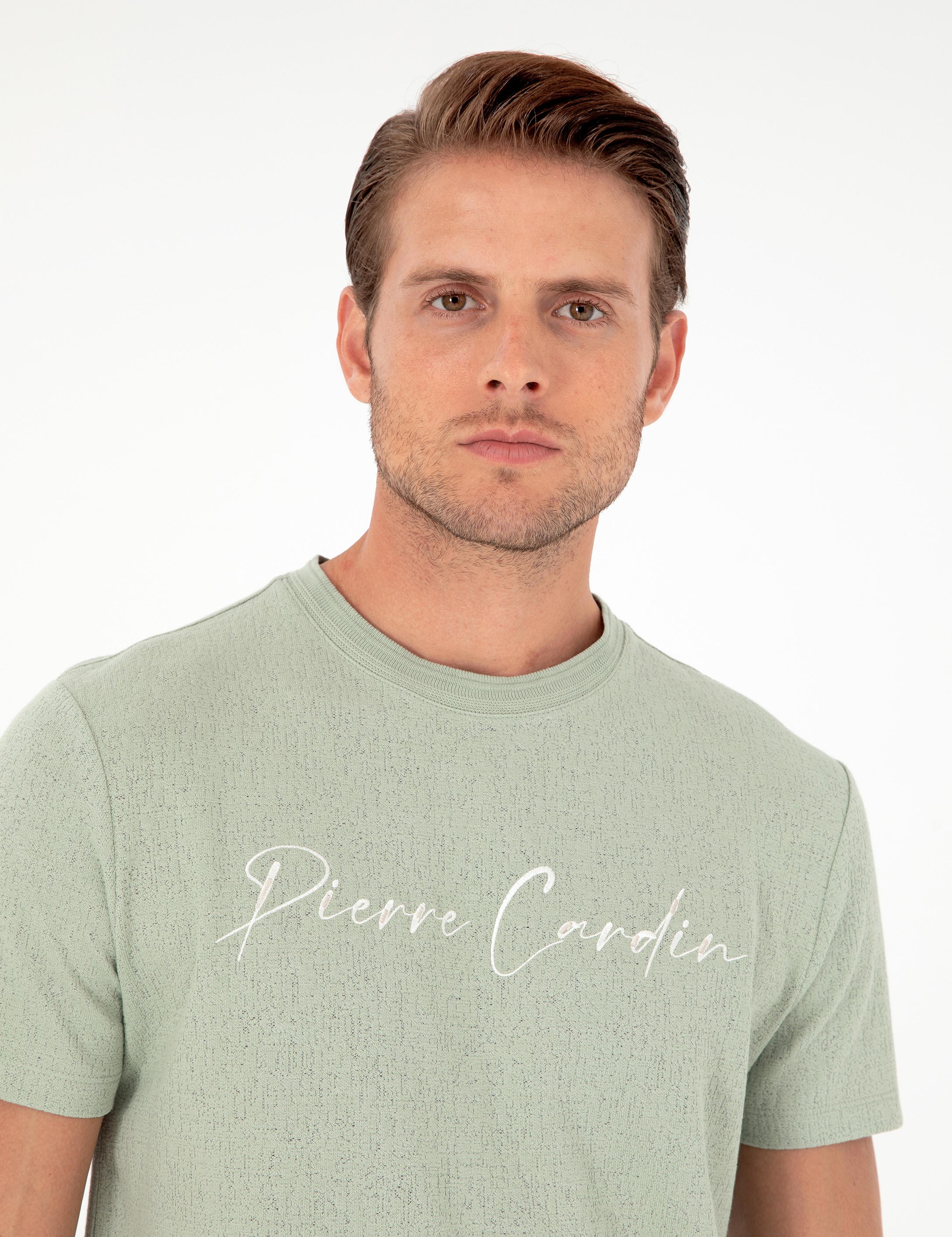 Yeşil Slim Fit Tişört