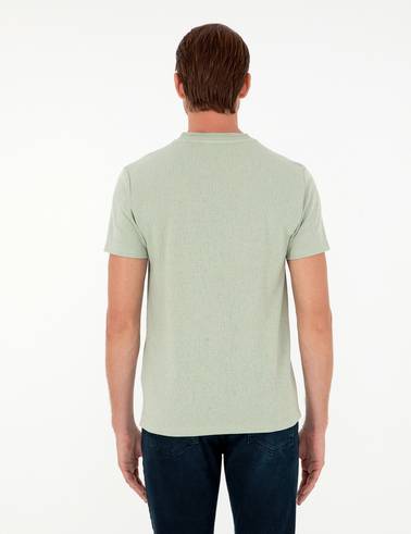 Yeşil Slim Fit Tişört