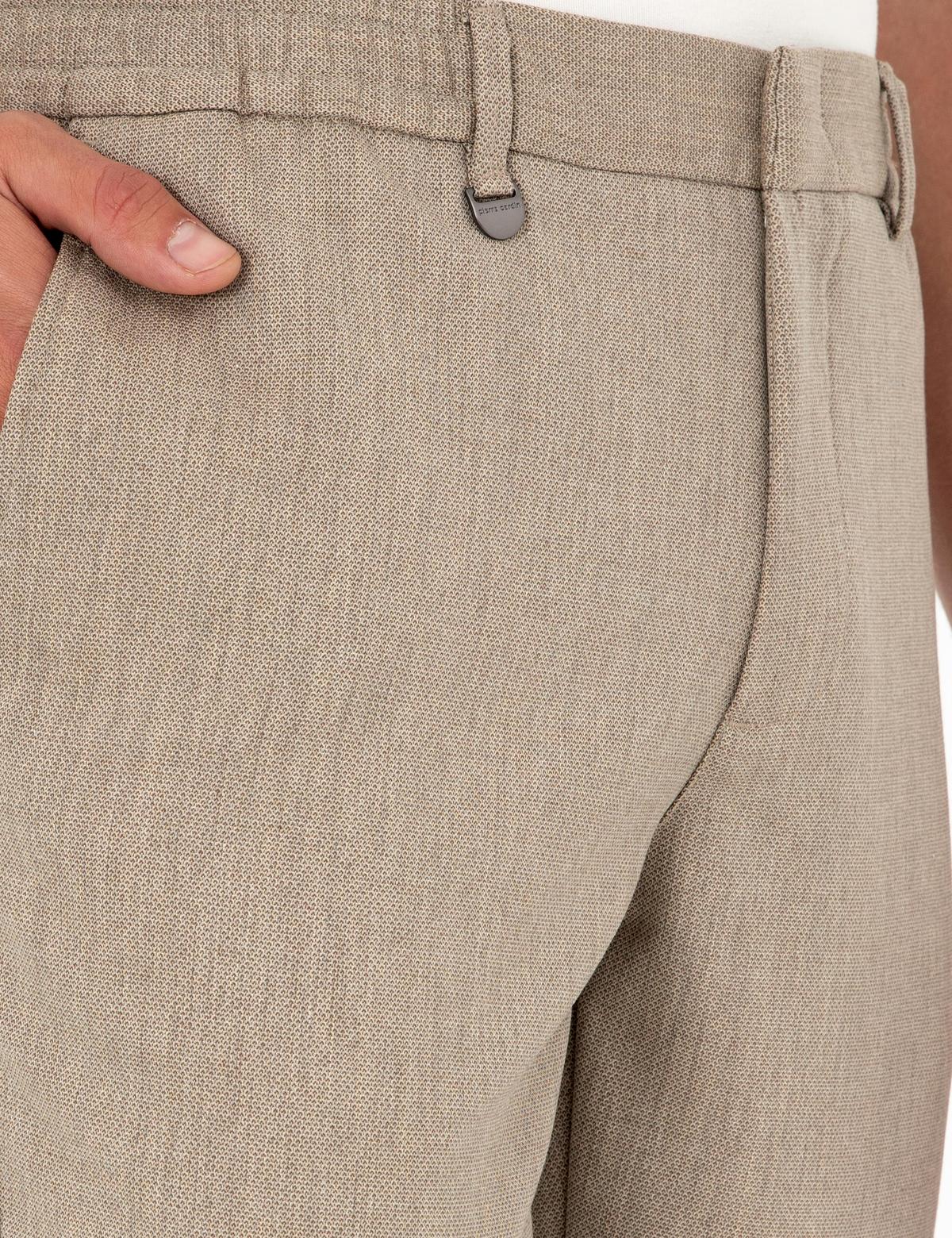 Açık Kahverengi Ex. Slim Fit Kumaş Pantolon - 50297514084