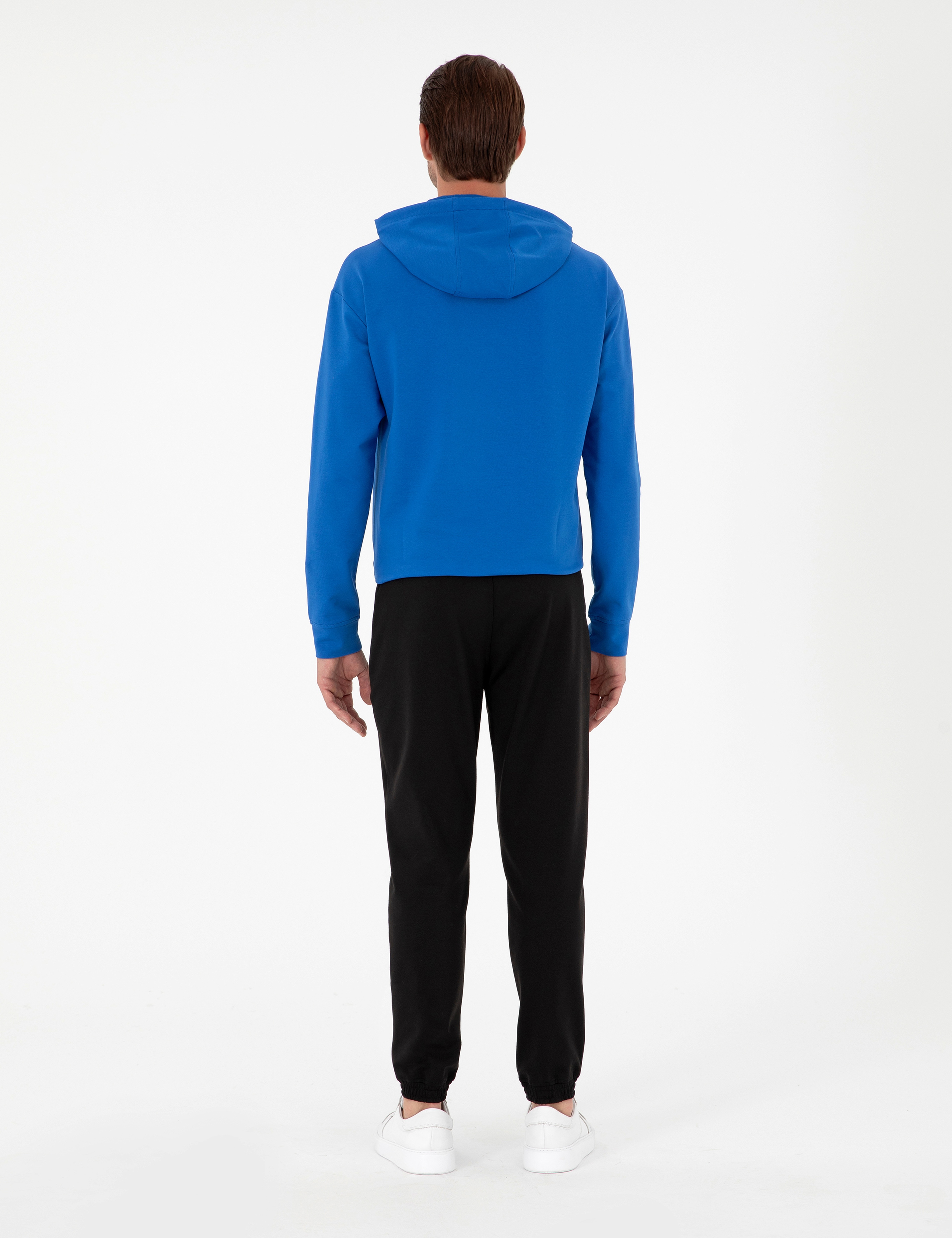 Siyah Slim Fit Eşofman Altı - Image 4