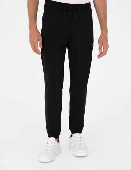 Siyah Slim Fit Eşofman Altı - 50297222001