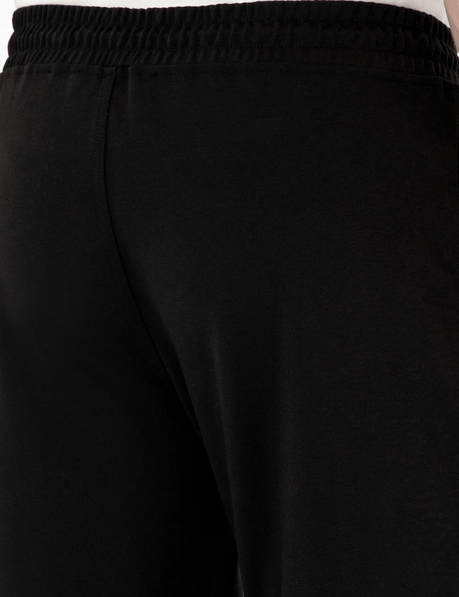 Siyah Slim Fit Eşofman Altı