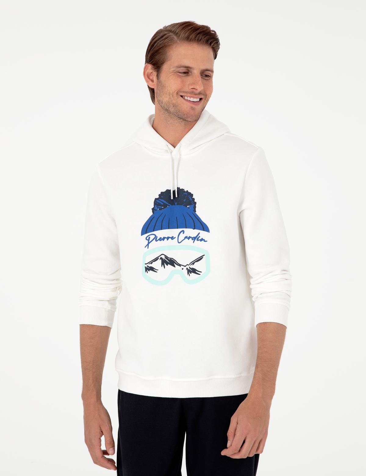 Ekru Regular Fit Sweatshirt - 50293147034