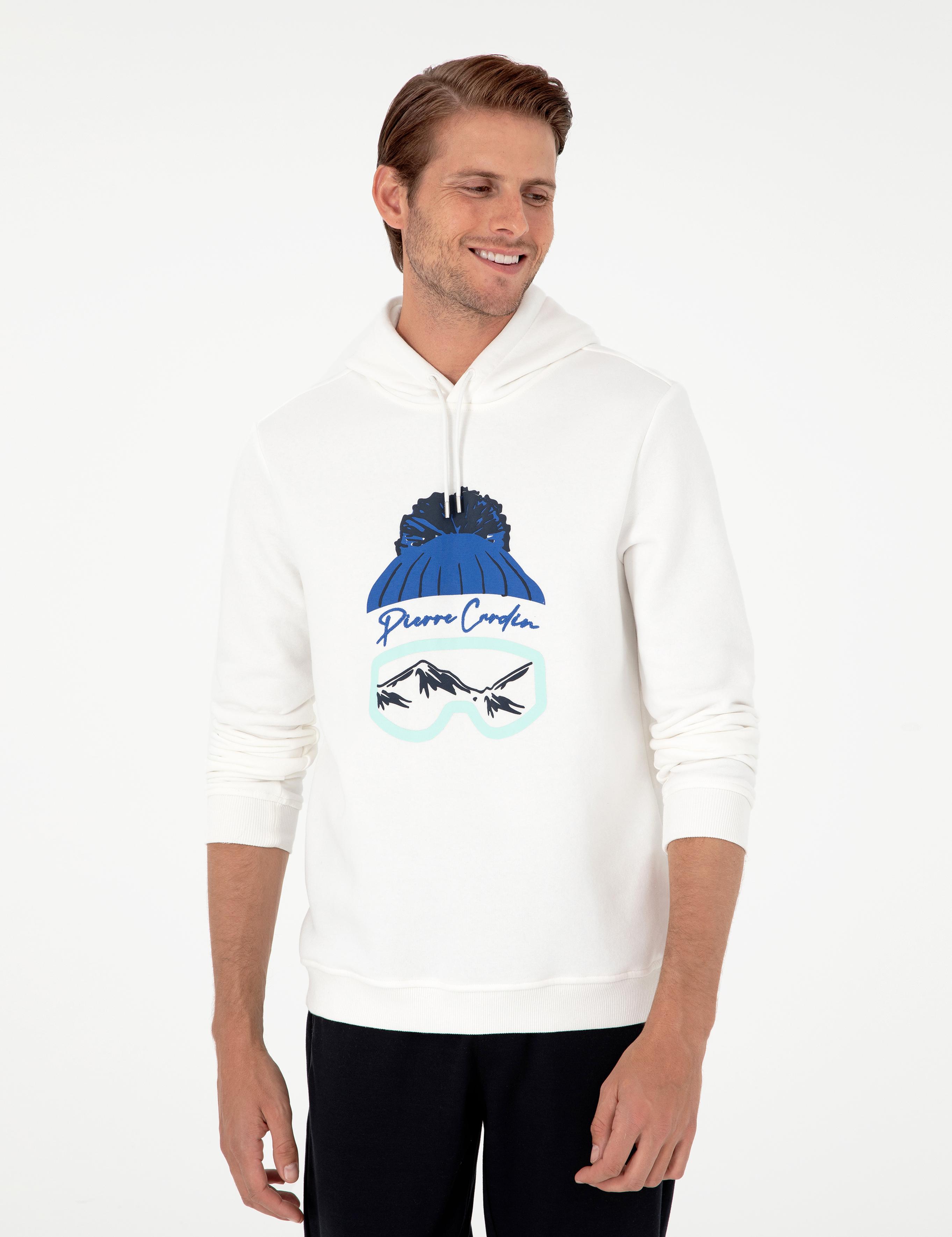 Ekru Regular Fit Sweatshirt