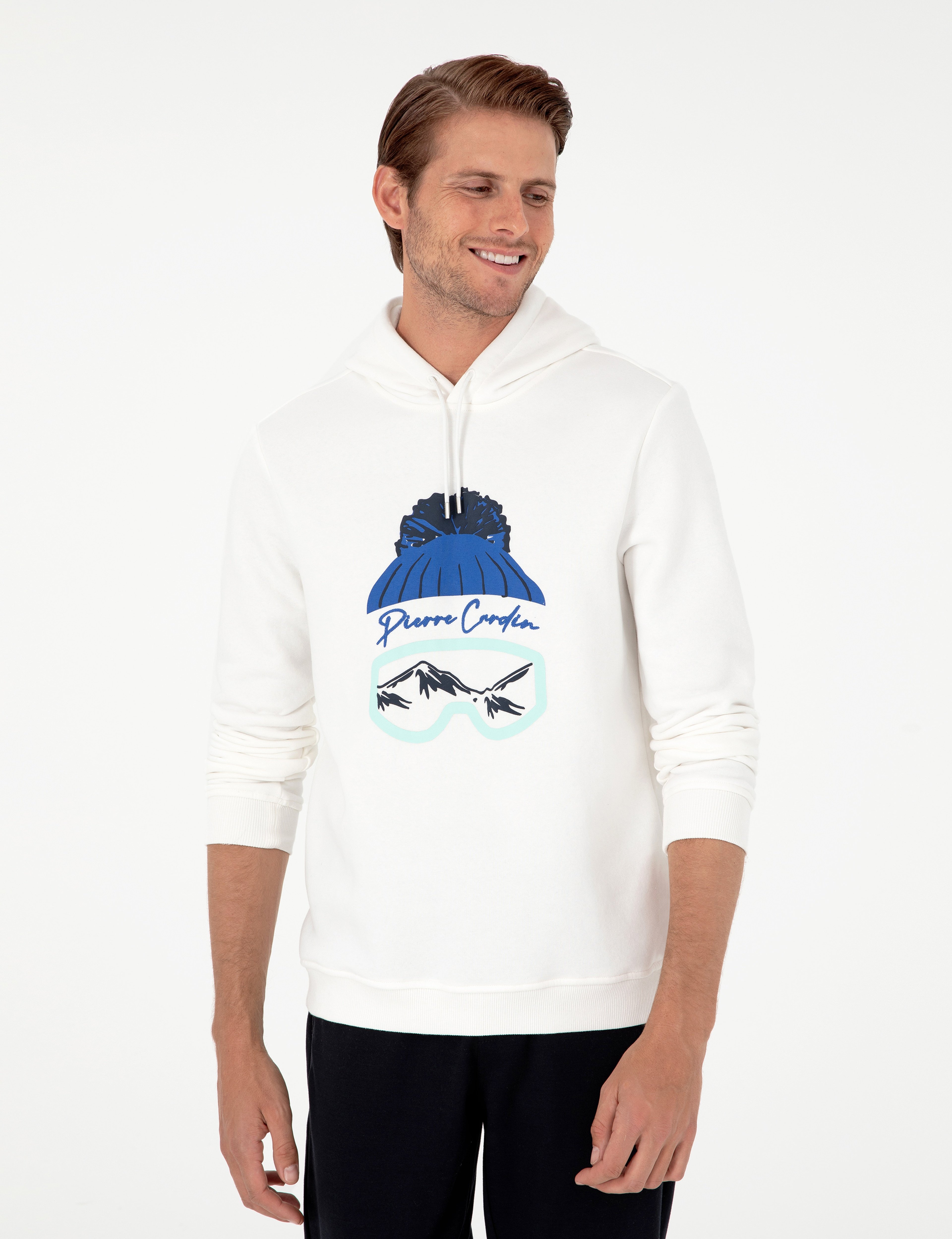 Ekru Regular Fit Sweatshirt