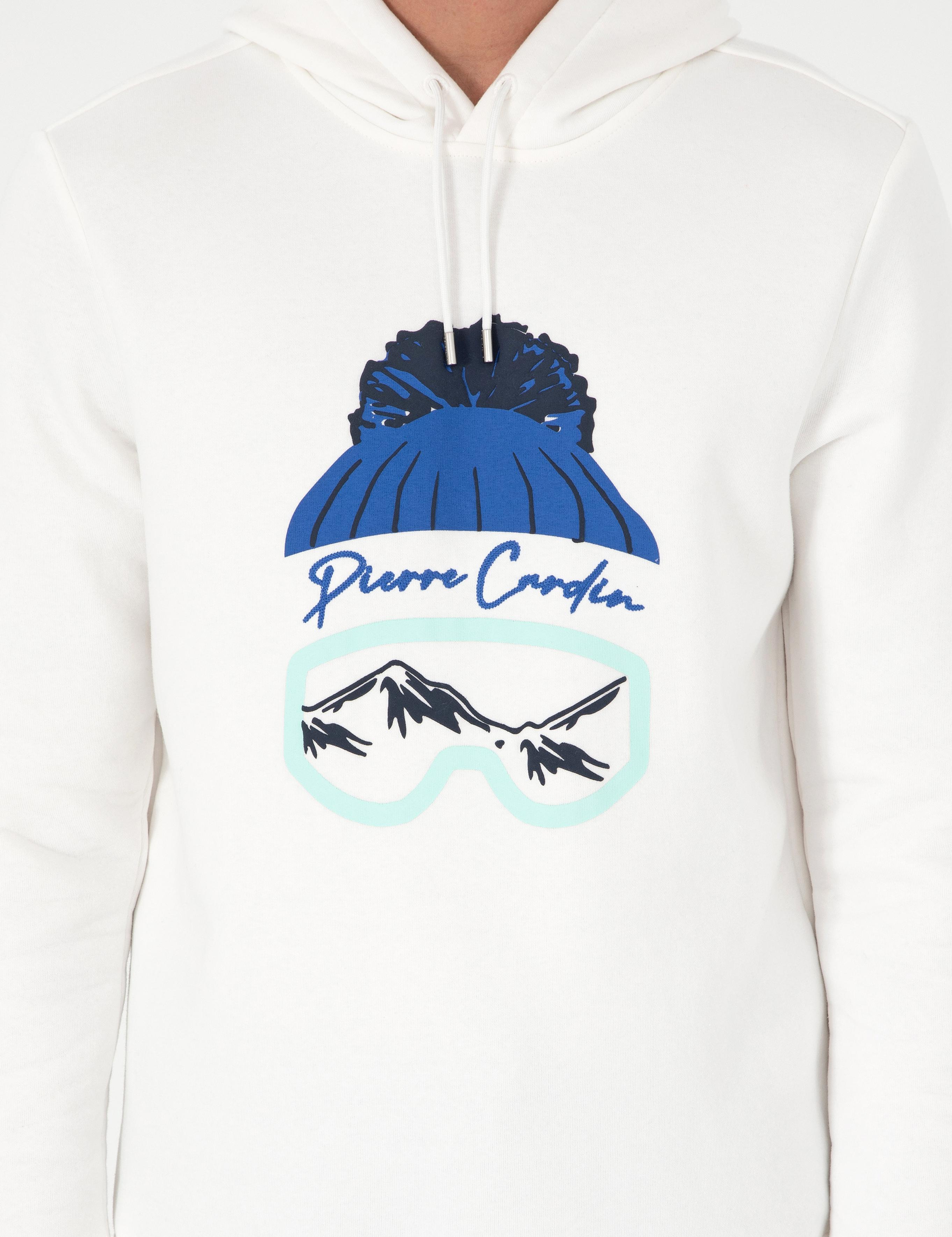 Ekru Regular Fit Sweatshirt