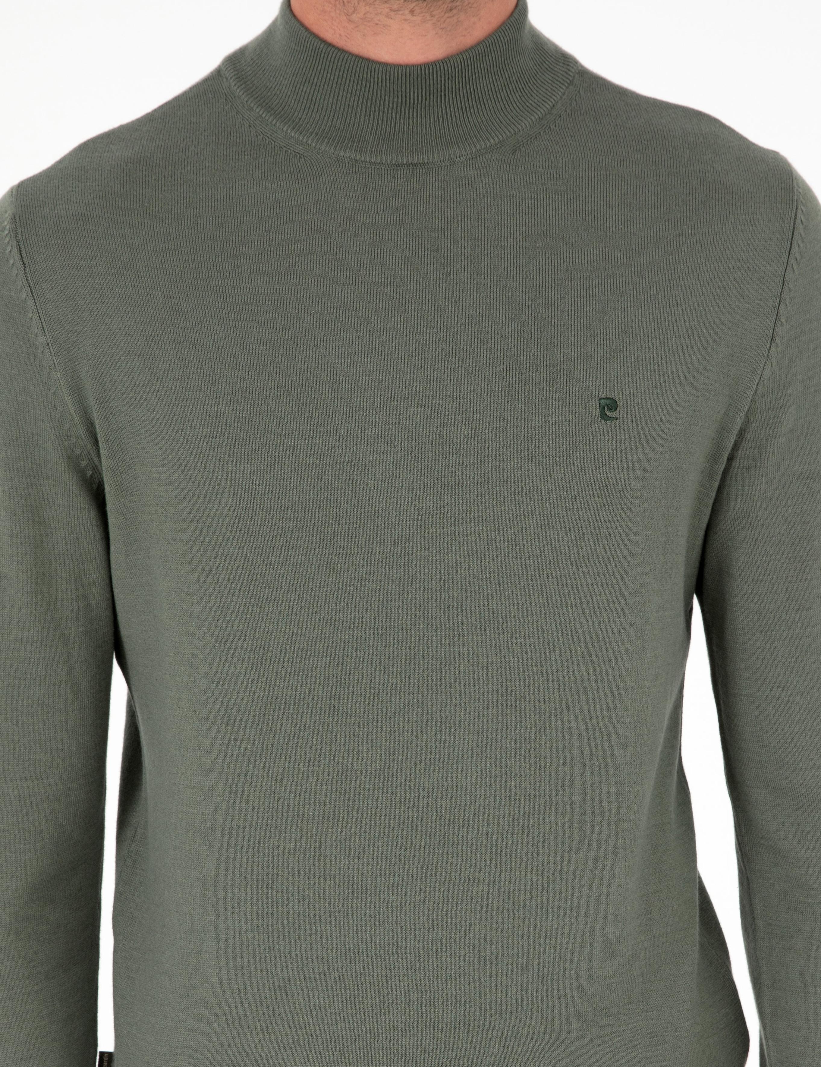 Duman Slim Fit Yarım Balıkçı Yaka Basic Triko Kazak